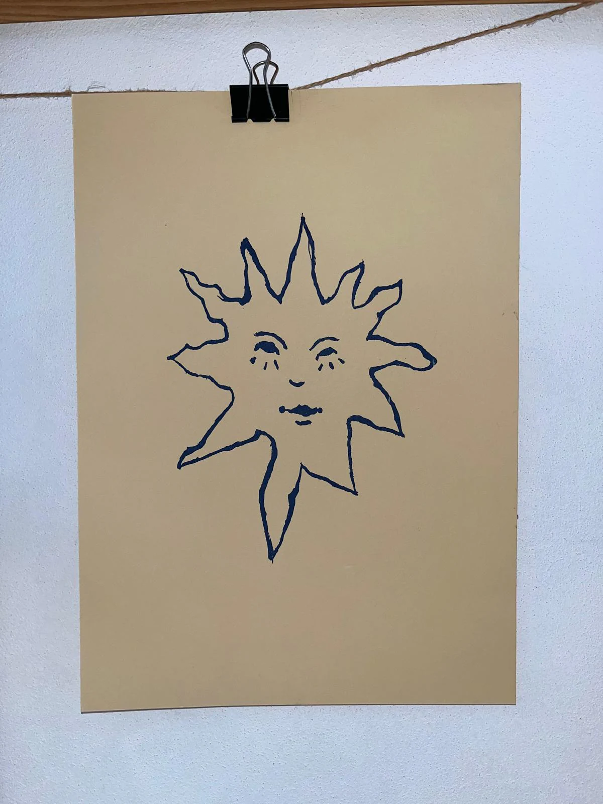 The sun in the brightest night